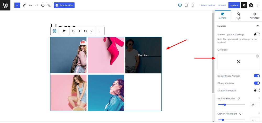 Introducing Spectra 2.4.0 🎉 Lightbox feature of Image Gallery block