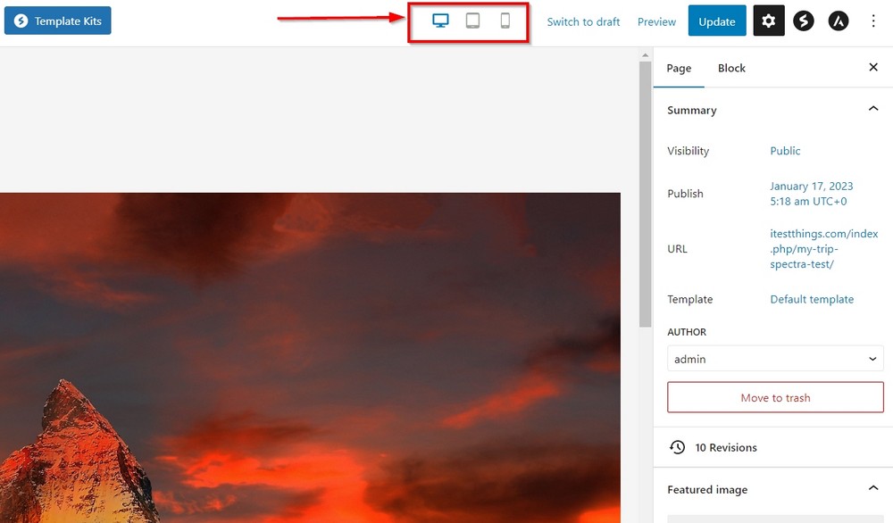 Beaver Builder vs Elementor vs Spectra: Which one is best for you? spectra mobile responsive button