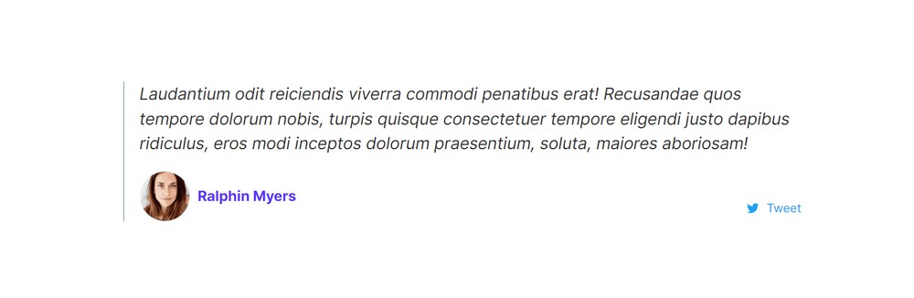 How to use the WordPress quote block to add quotations to your website Click to tweet example