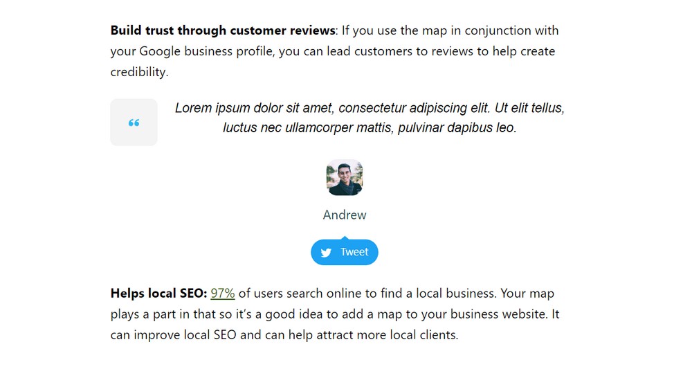 How to use the WordPress quote block to add quotations to your website Final Blockquote design