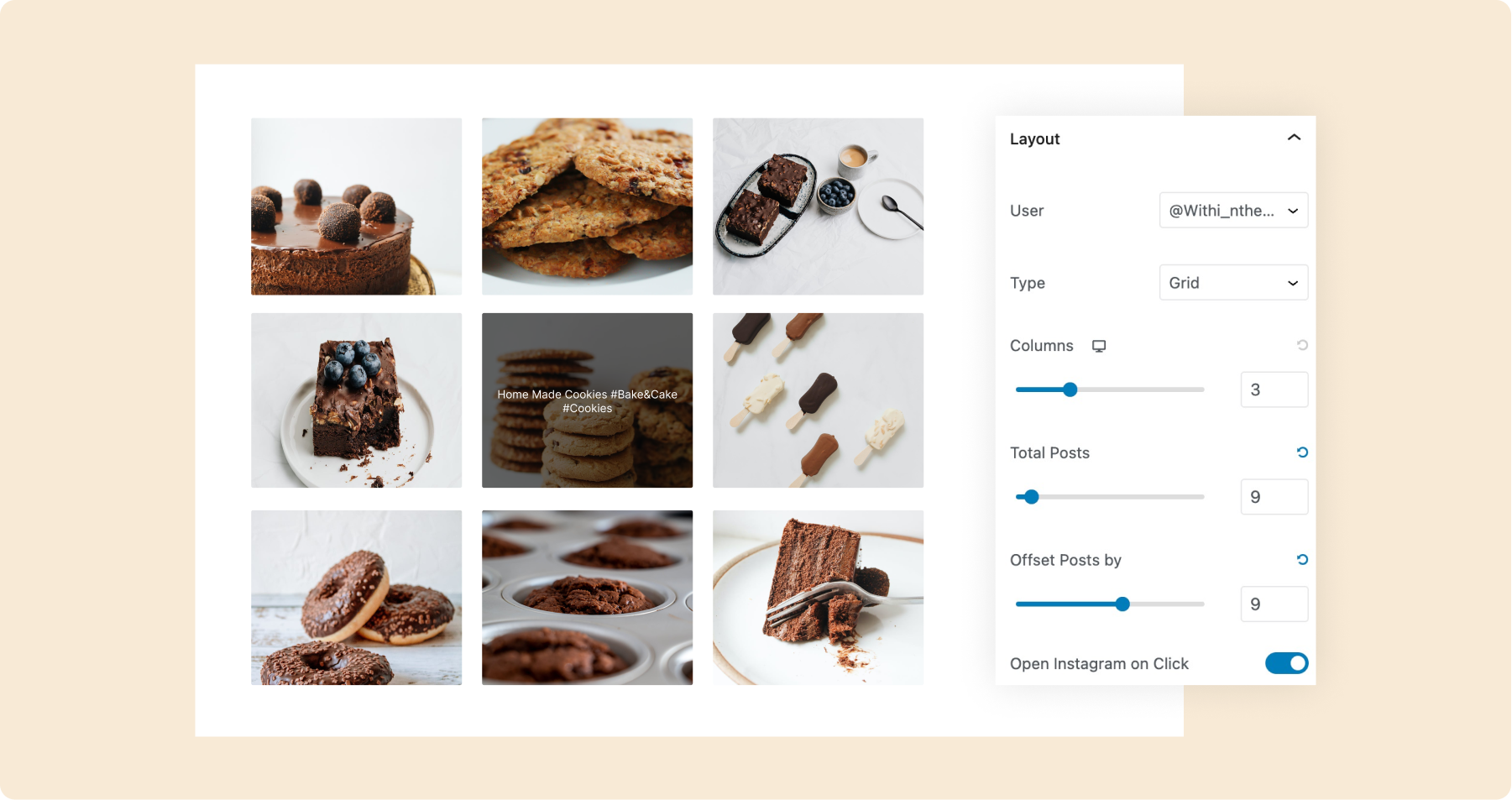 Instagram Block Block