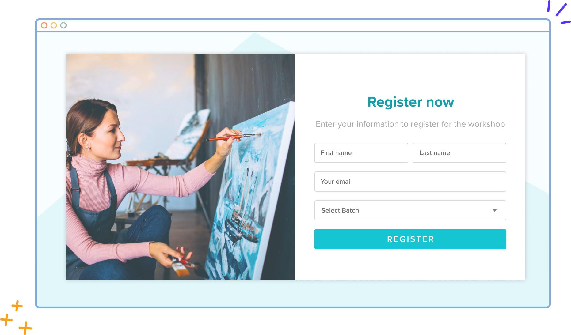 Registration Form Registration Form Block