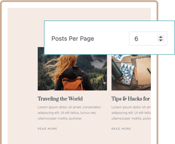 Custom Number Of Items 1
