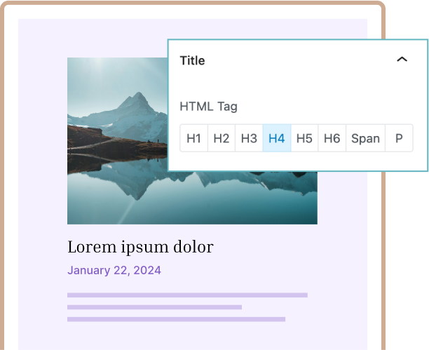 Post Masonry Enhanced Readability Visual