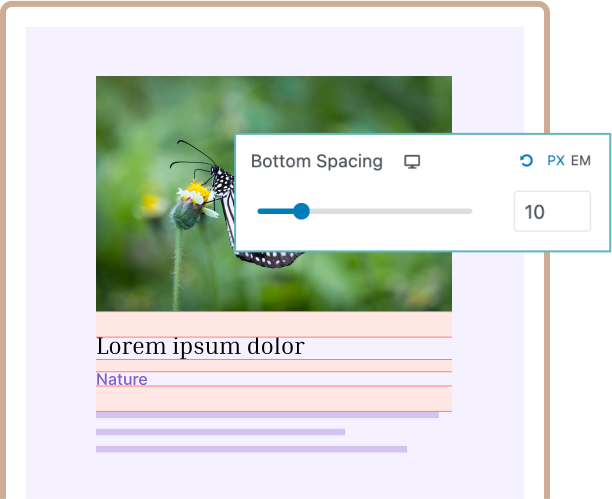 Post Masonry Organized Content Visual