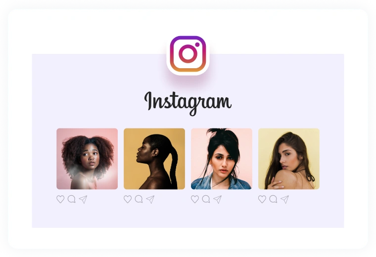Instagram Feed Instagram feed displayed using Spectra plugin.