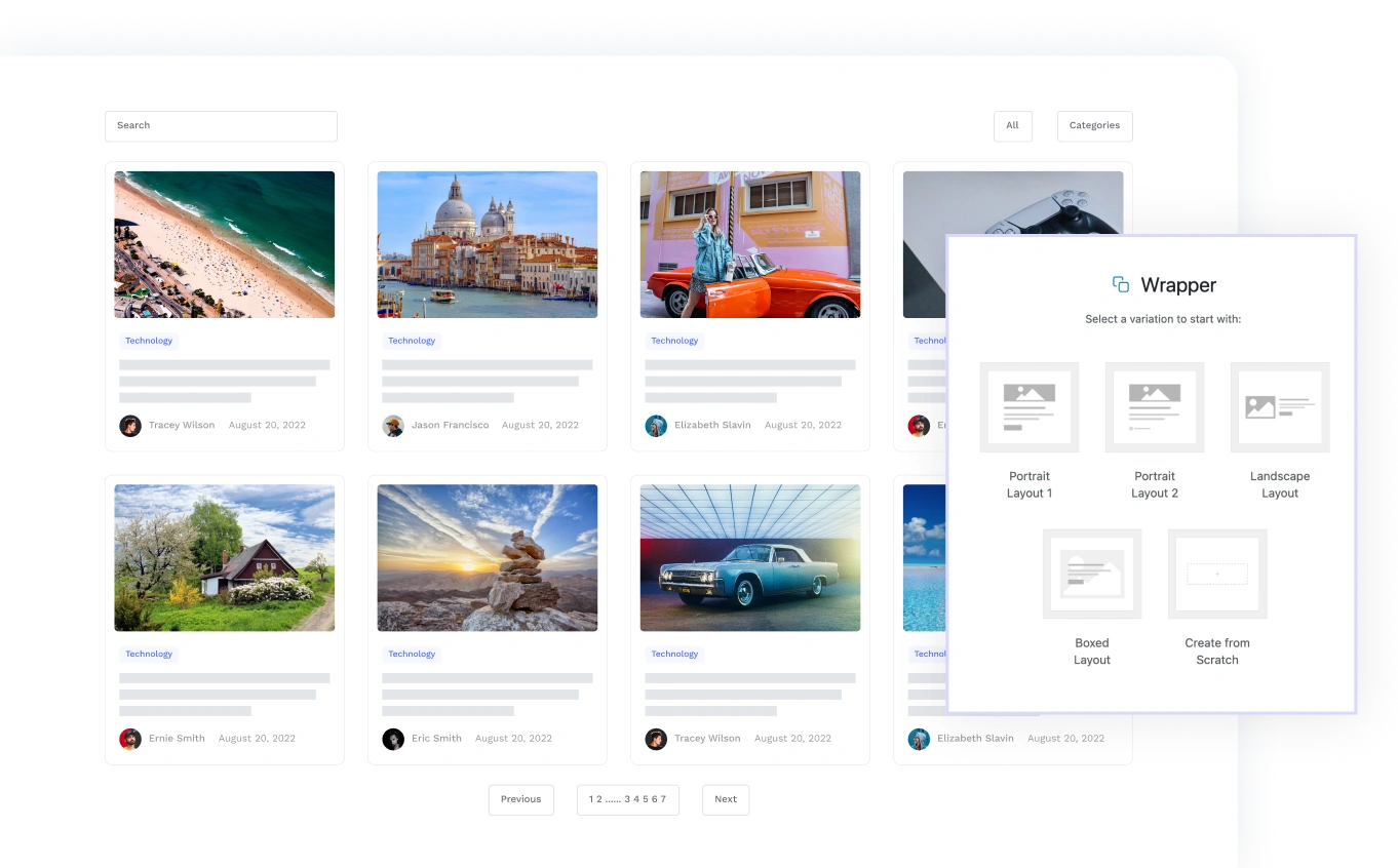 Loop Builder Spectra’s loop builder tool for creating dynamic content lists.”
