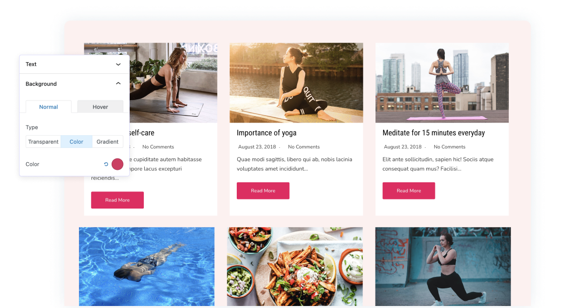 Multiple Customization Options Multiple Customization Options