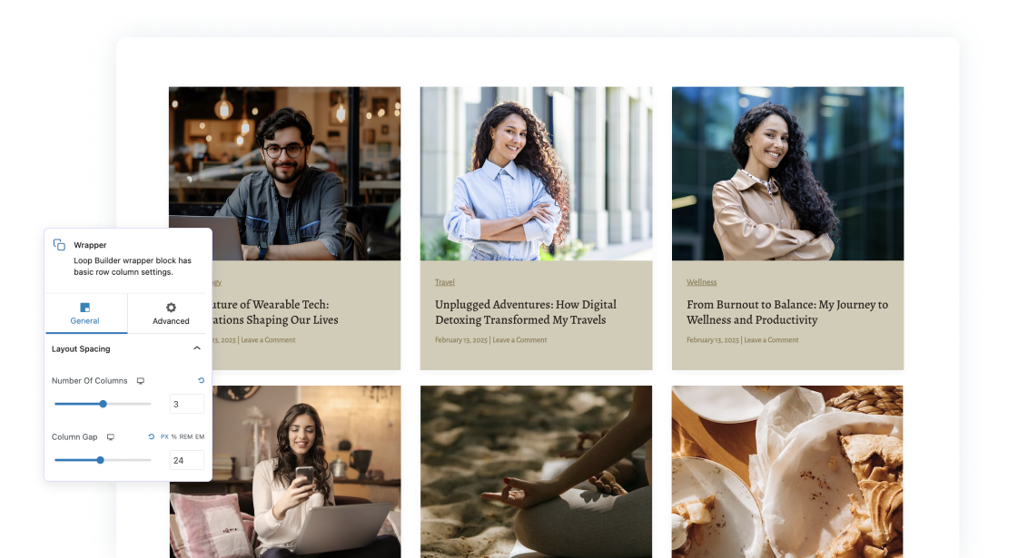Pre-Built Wrapper Layouts Pre Built Wrapper Layouts